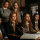 lla-Rae Smith, Suki Waterhouse, Djouliet Amara, Madisen Beaty, Inanna Sarkis, and Stephanie Sy in Seance.